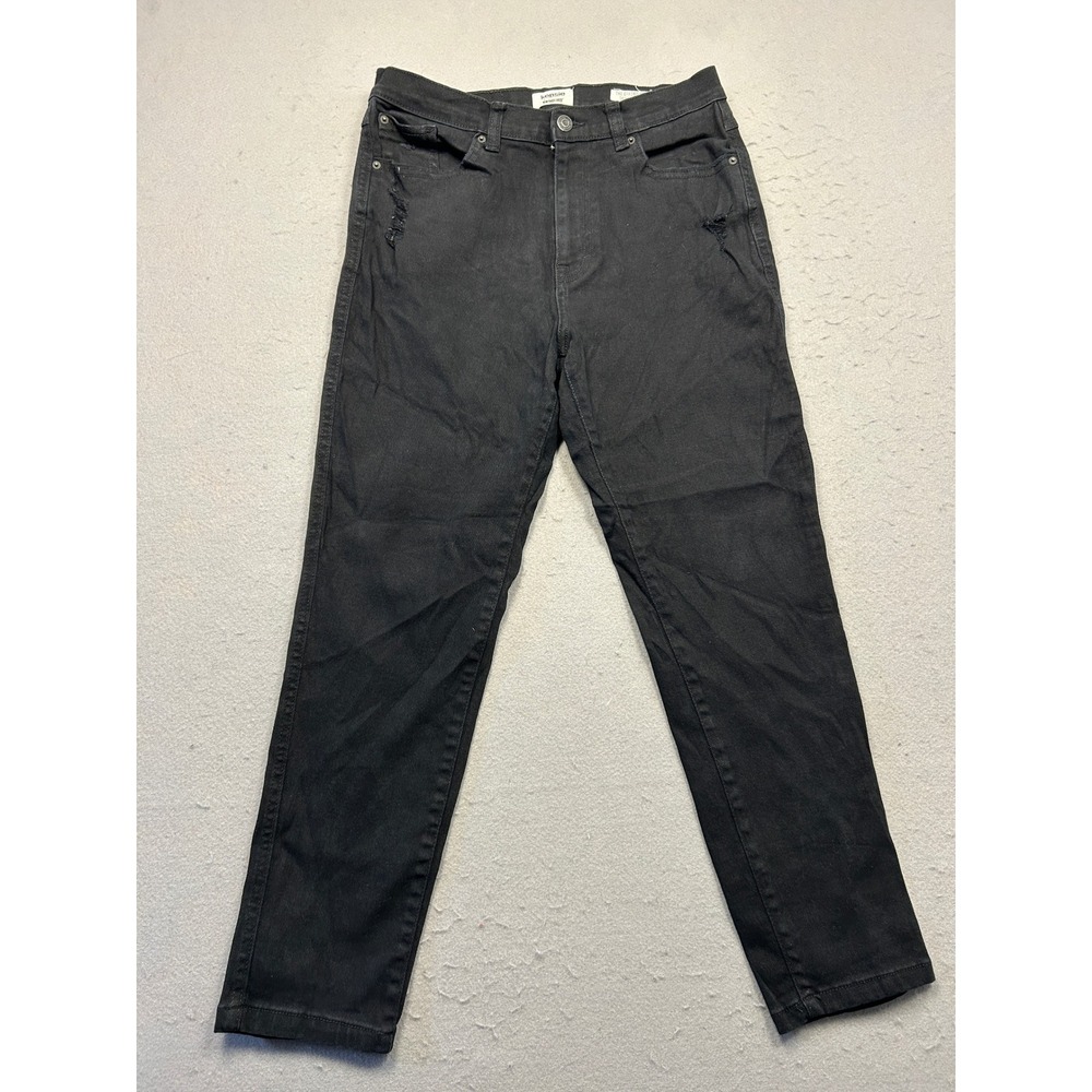 Kensie Jeans The Effortless Skinny Ankle Cotton Spandex Black 6/28 Womens